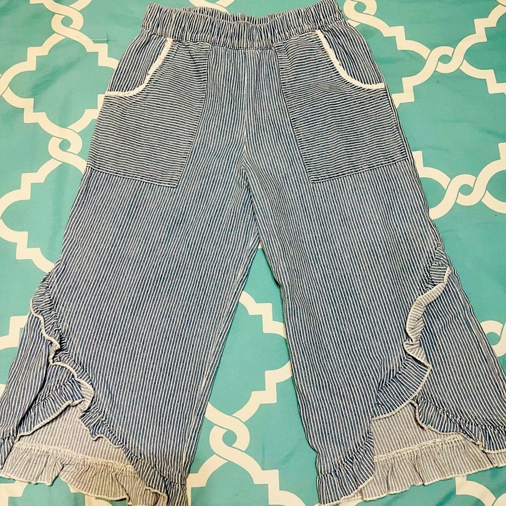Matilda Jane Girls Cropped Pants